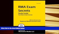 Popular Book  RMA Exam Secrets Study Guide: RMA Test Review for the Registered Medical Assistant