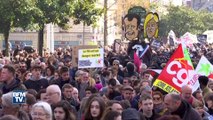 A Nantes, des heurts en marge d'une manifestation contre la venue de Marine Le Pen