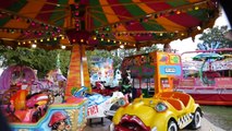 Outdoor activities: Carnival FunFair rides, Amusement park | carousel | Blue Orange