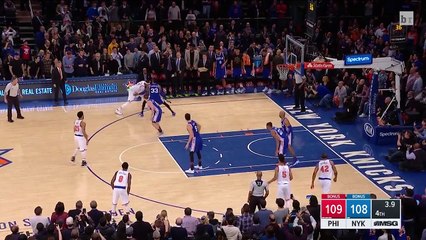 Carmelo Anthony tue les Knicks à 0.3 seconde de la fin !