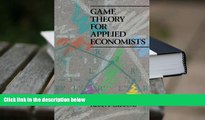 Popular Book  Game Theory for Applied Economists  For Online