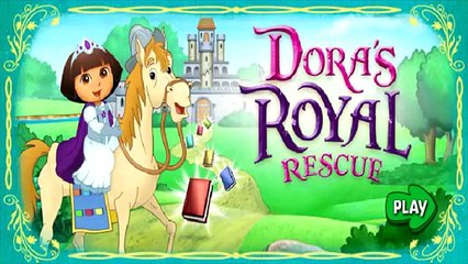 Dora the Explorer - Doras Royal Rescue. Games for kids