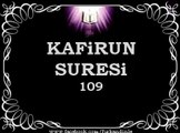 KAFİRUN SURESİ (Türkçe Mealli )