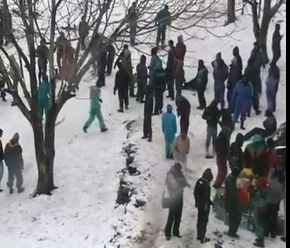 Beautiful Video of First Snow Fall in Shimla - India