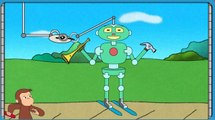 Curioso Geroge Hacer Un Robot Episodios Completos Educativas de dibujos animados [HD] Blaze y el Monstruo
