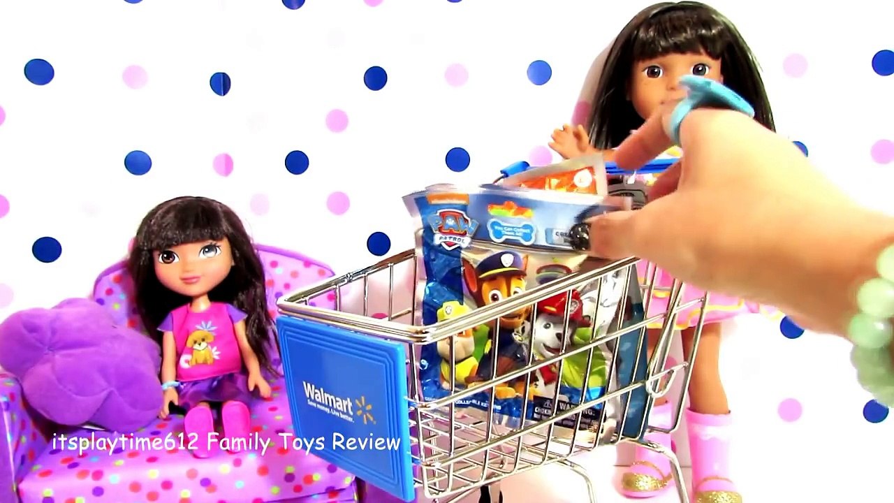 SURPRISE TOYS IN WALMART SHOPPING CART with AG Doll Ashlyn _ itsplaytime612-WSd_u-dm7Bo