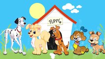 the dog finger family | nursery rhymes farmees | 3d rhymes | kids songs