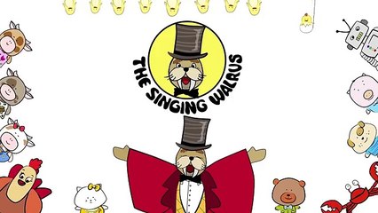 3D Shapes Song | Shapes for kids | The Singing Walrus