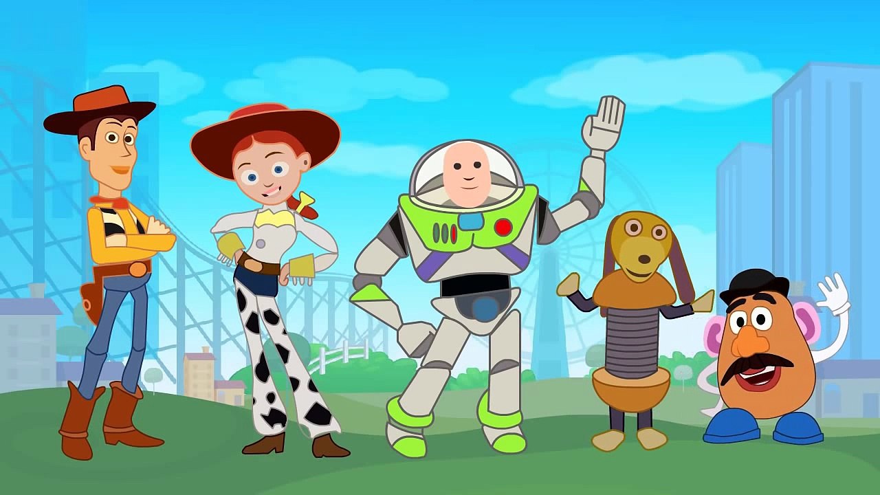 Toy Story Dedo De La Familia Rima De Cuarto De Niños De Papá Dedo Rimas De Cuarto De Niños