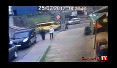 Ölümden sadece bir adımla kurtuldu