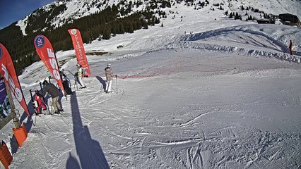 MERIBEL SLALOM 20170220 Isild 6a et Bert FAIL