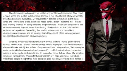 My Exodus from Social Justice & Feminism