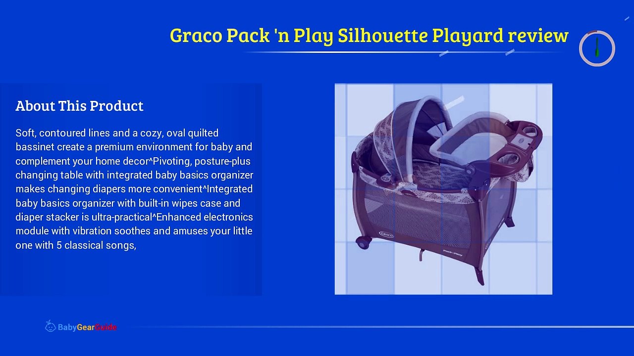 GRACO PACK ‘N PLAY SILHOUETTE PLAYARD REVIEW