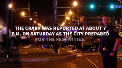 Pickup truck plows through New Orleans parade, dozens injured