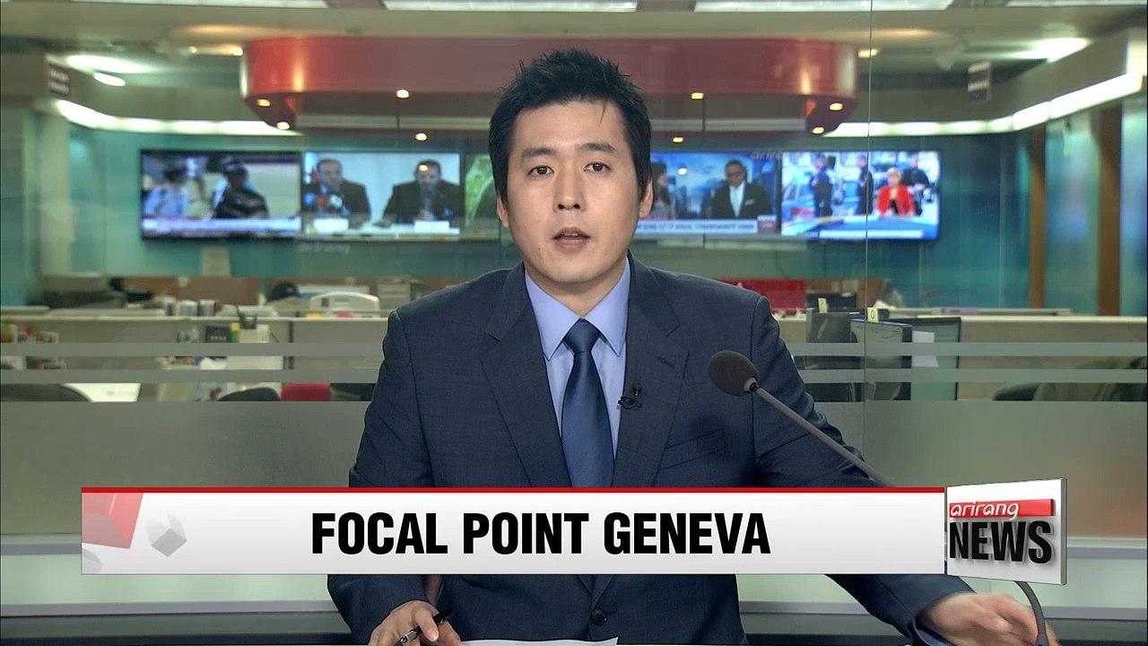 Korea's foreign minister to focus on N. Korean human rights and chemical weapons issues in Geneva