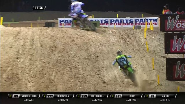 2017 MXGP of Qatar MXGP Race 2 Romain Febvre & Clement Desalle Battle
