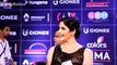 Zarine Khan in transparent dress at the red carpet of the GiMA Awards 2016