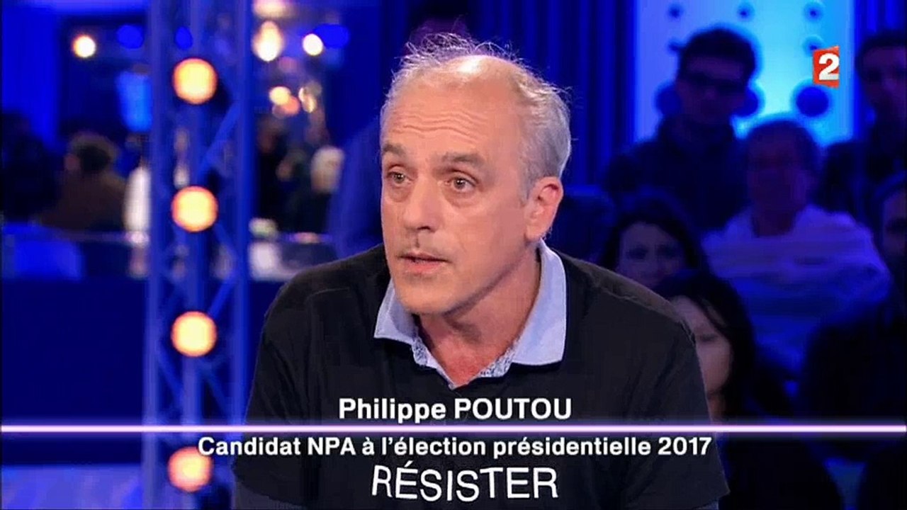 Philippe Poutou défend l’ouverture totale des frontières "comme au néolithique"