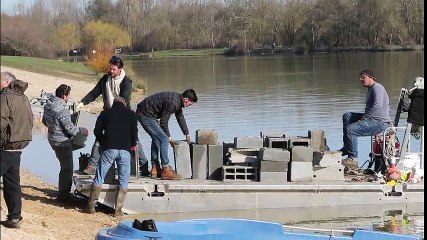 Sébastien Christinet, technicien à la Fédération départementale de la pêche (images M. Bouzzit)