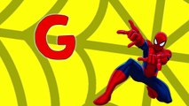 Spiderman ABC Alphabet Rap Song | Spiderman Letters Video