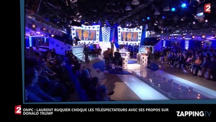 ONPC : Laurent Ruquier ironise sur le meurtre de Donald Trump, les internautes choqués (Vidéo)