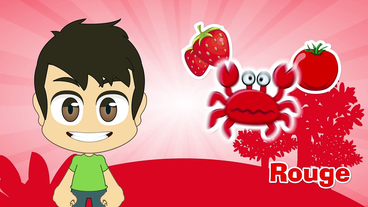 Learn Colors in French for Kids - تعليم الألوان للاطفال باللغة الفرنسية