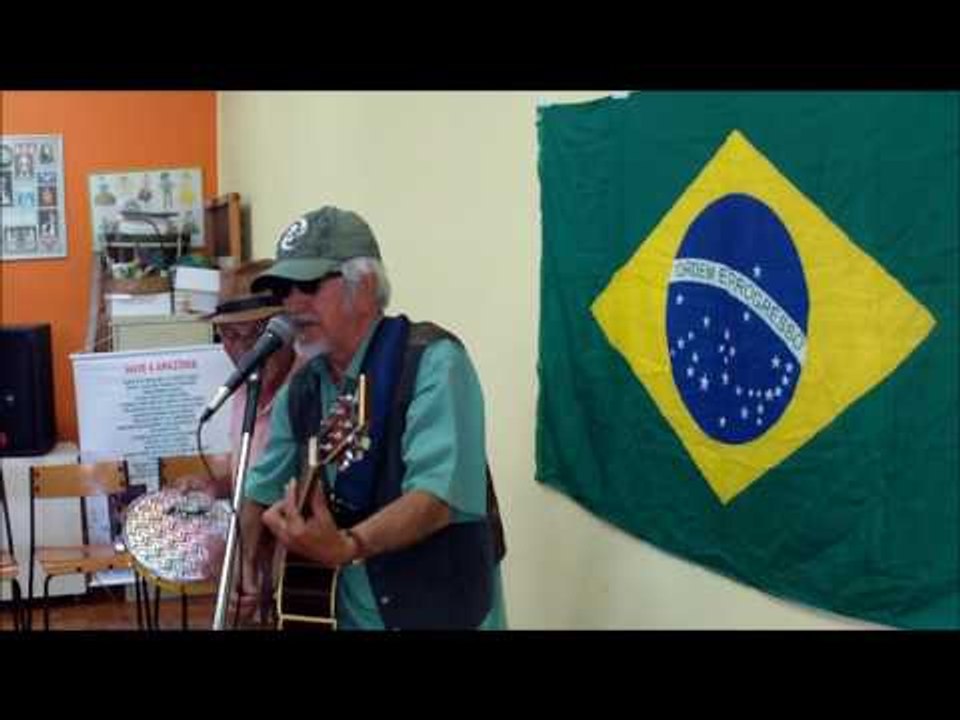 (2) André Meres e Simão CEFA musicalizando no Café com Poesia - 88º Edição - 26-11-2016