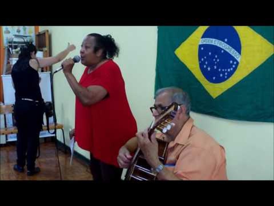 (1) Aurea Zanoni e Benedito Clementino com música no Café com Poesia - 88º Edição - 26-11-2016