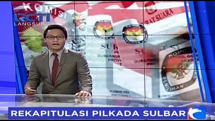 Rekapitulasi Pilkada Sulbar