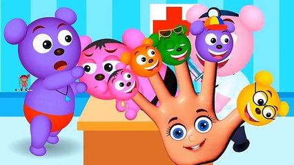 Mega Gummy Bear Finger Family Colors Song | Mega Gummy Bears in Hospital Funny Video