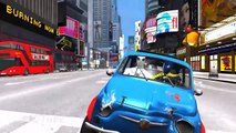EPIC TRANSPORTATION WITH COLORS SPIDERMAN & COLORS SMALL CARS RHYMES ANIMATED SONGS FOR KIDS