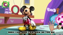 Funny Halloween cartoons Mickey Mouse Clubhouse adventures Finger Family | skeleton Hulk c