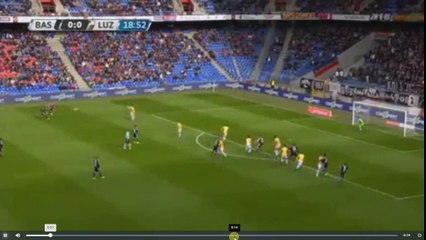 Suchy Goal -  Basel vs Luzern 1-0  26.02.2017 (HD)