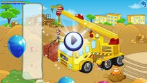 Puzzle for Kids: Learn Cars and Trucks. Names Of Vehicles. Game app for toddlers.