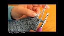 How to crochet a textured pinafore dress any size