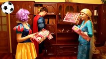 Spiderman Kiss Maleficent. Princess Rapunzel weeps! - Funny Superhero Movie in Real Life :