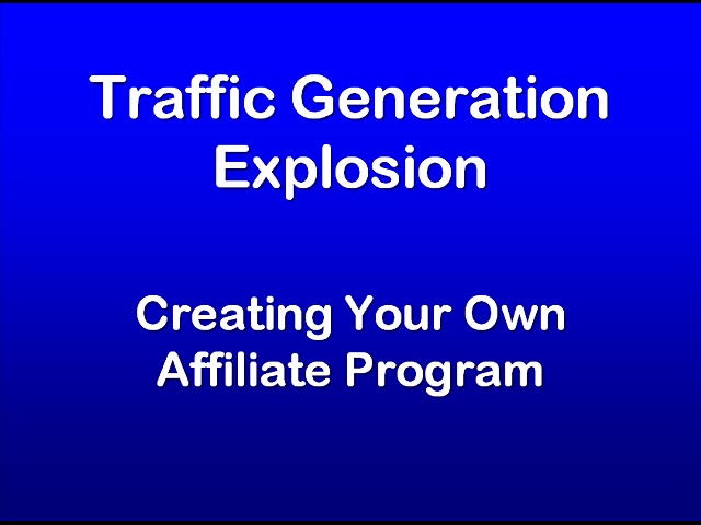 Method #17: Creating Your Own Affiliate Program