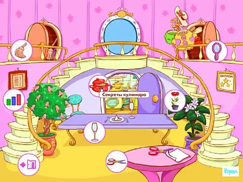 Смешарики, Нюша принцесса (Игры для детей)