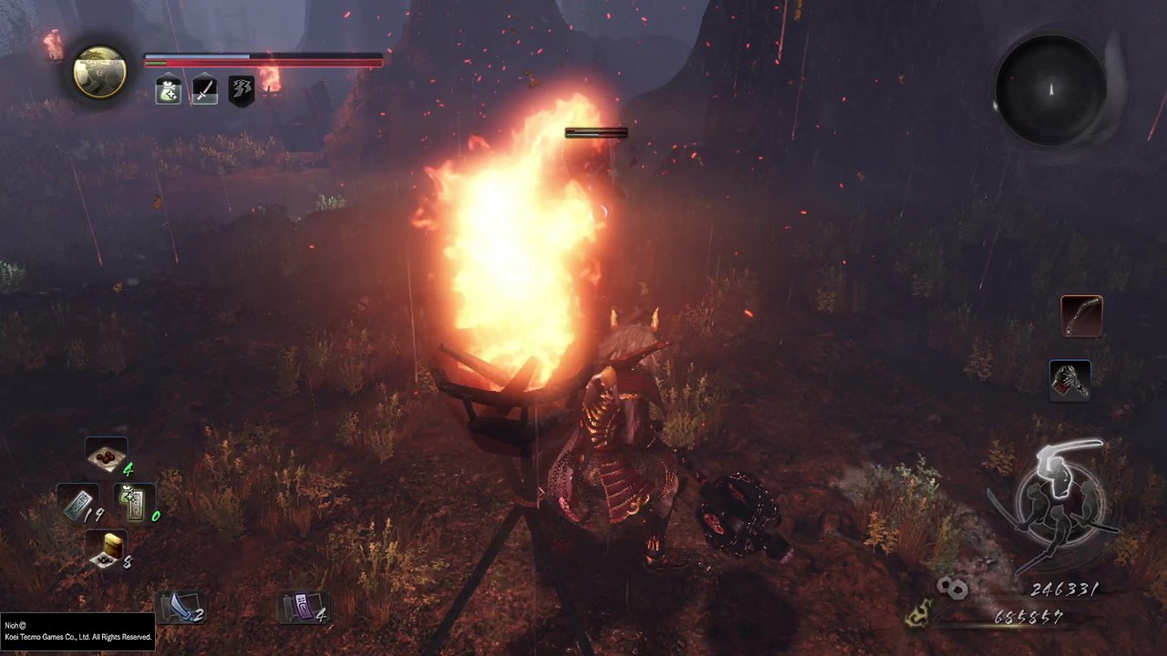 Nioh;Defiled Holy Mountian, some good game play and boss