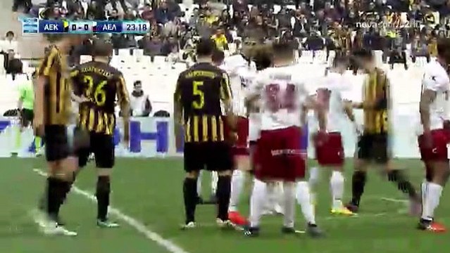 Tomas Pekhart GOAL HD - AEK Athens FC 1-0 AEL Larissa 26.02.2017