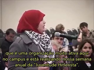 Mulçumana cínica é desmascarada por David Horowitz