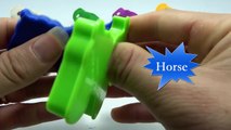 ▬►Fun and Creative, Play and Learn Colours with Play Doh Seahorses for Kids