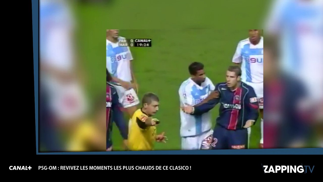OM - PSG : tacles, bagarres… revivez les moments les plus chauds du Clasico (Vidéo)