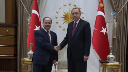 Mesut Barzani İstanbul'da