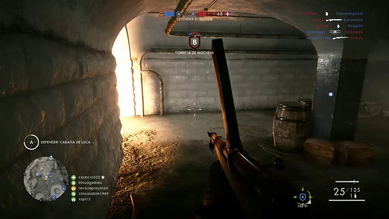 Battlefield 1 PS4 1080p HD - Matanza para conseguir la medalla