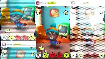 Talking Tom Cat Color Reaction Colibration and Funny Montage Lego Duplo Playground | light