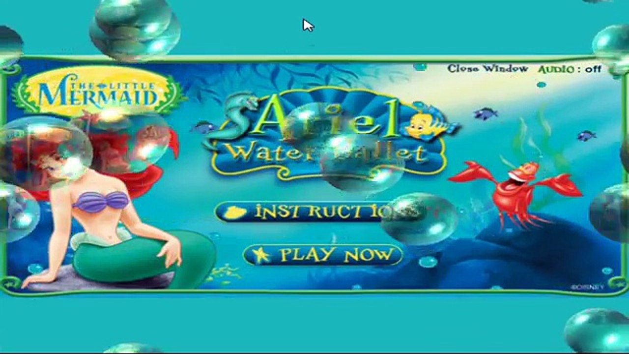 ♡ Princesa De Disney La Sirenita Ariel De Agua De Ballet De La Sirena De Juego Para Los Niños