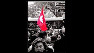 Revolution tunisienne - manifestation de soutiens à Paris