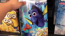 Walmart de Juguete Caza de Shopkins Huevo de Pascua de Coches de Disney Nemo Finding Dory Cereal por FamilyToyRevi