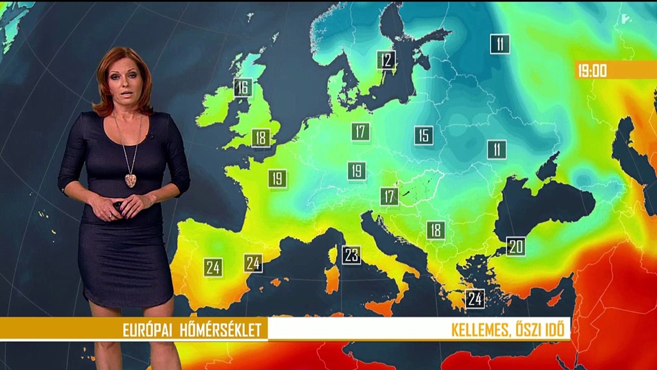 IDŐJÁRÁS Időjárás-előrejelzés - 2014.09.23. este tv2.hu TV2